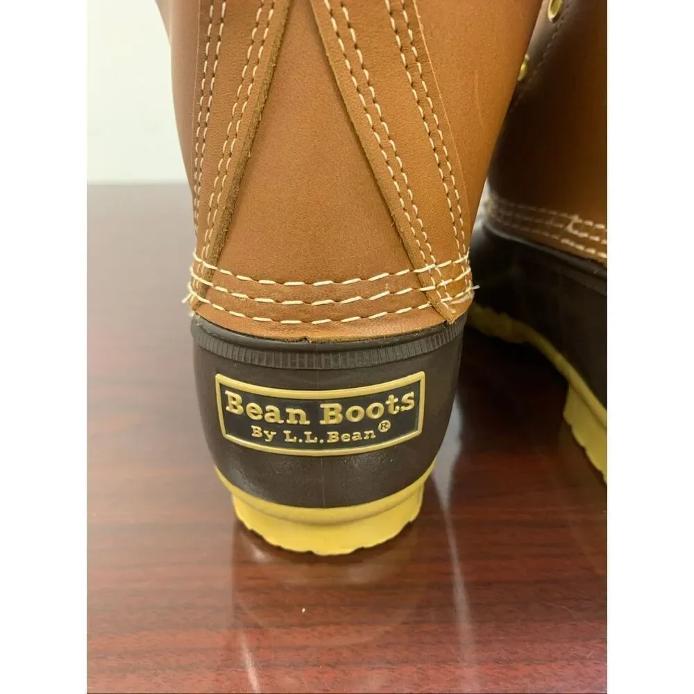 LL Bean Brown Leather 8